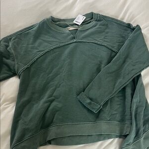 Green Crewneck Sweatshirt